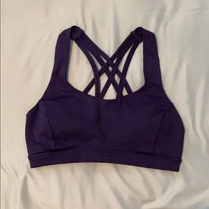 Purple Lululemon Sports Bra